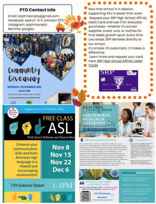 PTO November Newsletter Page 2
